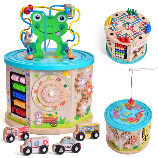 Toddler Multipurpose Bead Maze Cube - PopFun