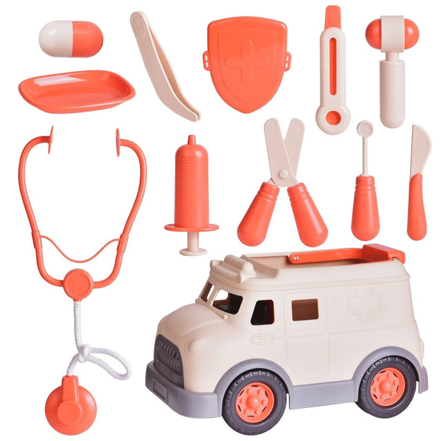 Toy Ambulance Pretend Play Doctor Kit - PopFun