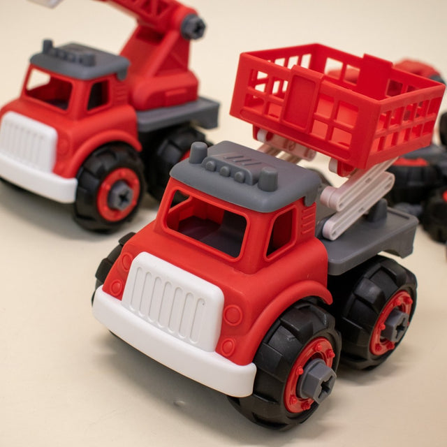 Transforming Fire Truck Set - PopFun