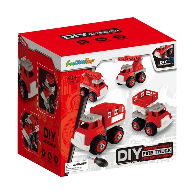 Transforming Fire Truck Set-Wholesale - PopFun