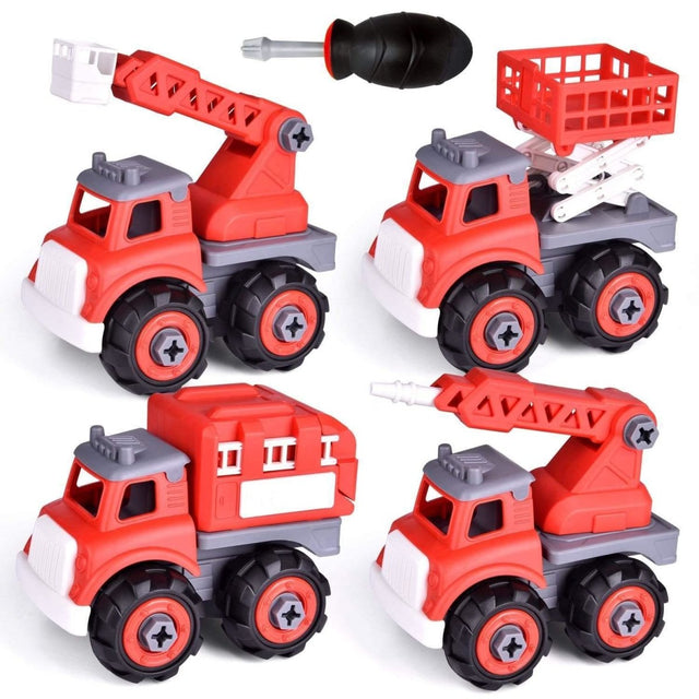 Transforming Fire Truck Set-Wholesale - PopFun