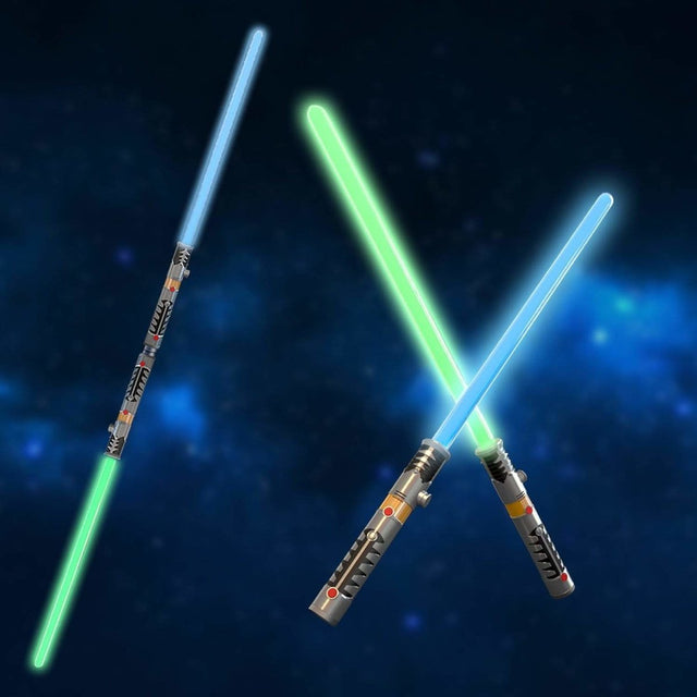 Two in One LED Light Up Laser Sword Toys - PopFun
