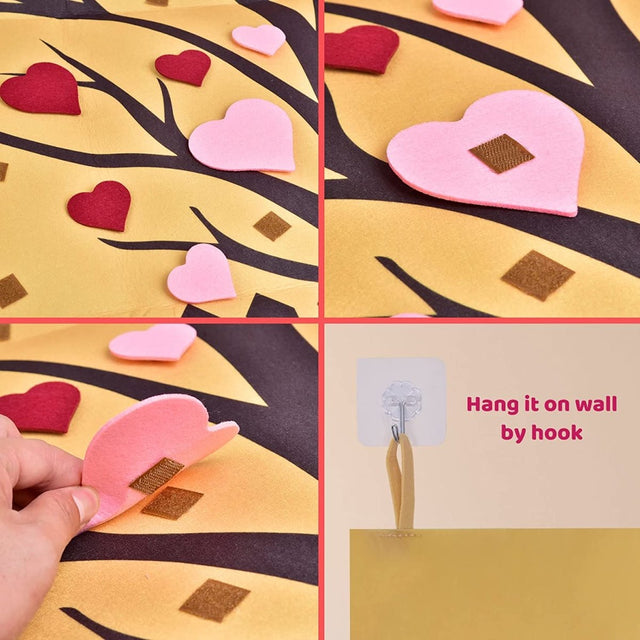 Valentine Felt Tree Decoration💖 - PopFun