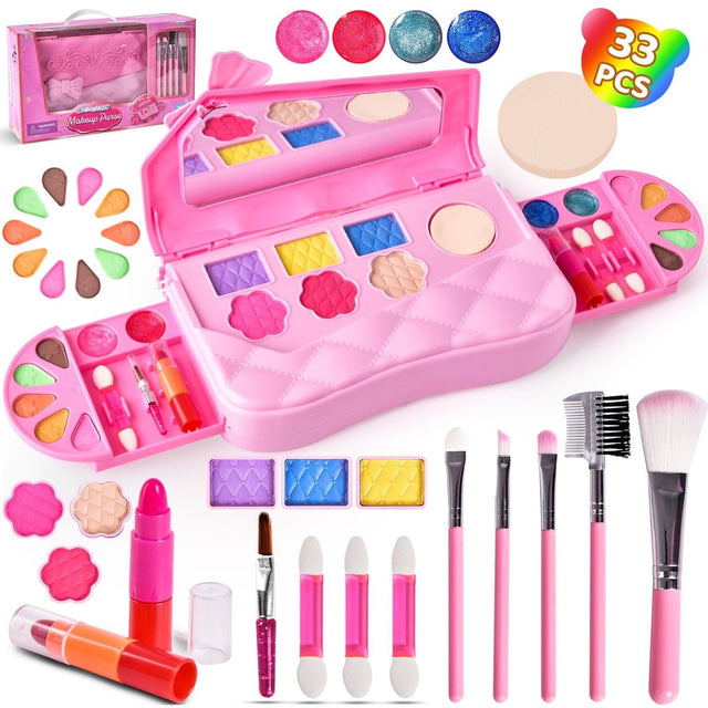 Washable Makeup Toy Kit for Girls - PopFun