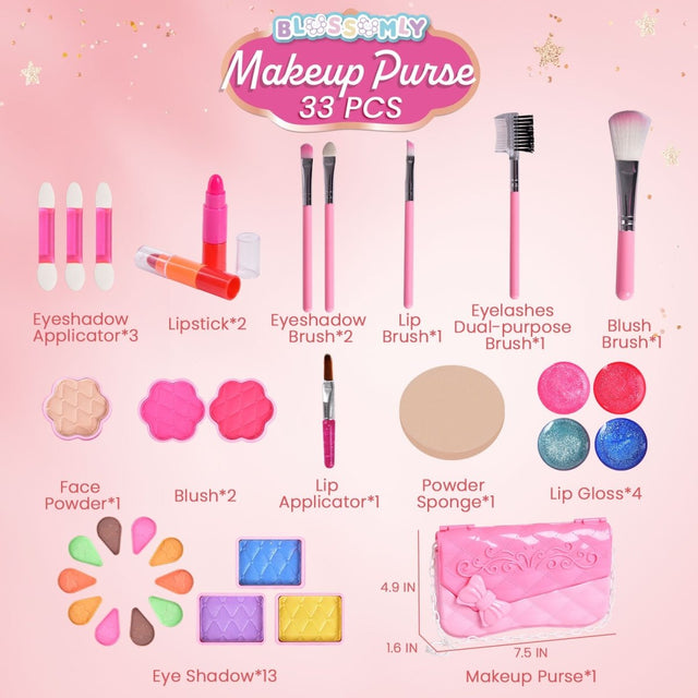 Washable Makeup Toy Kit for Girls - PopFun