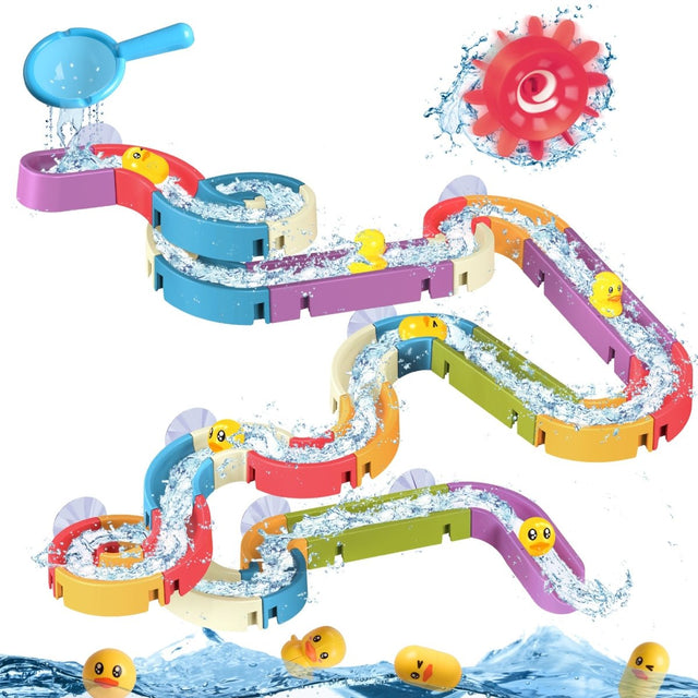 Water Slide Bathtub Toys for Toddlers-Wholesale - PopFun