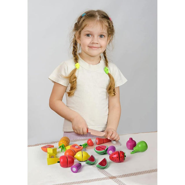 Wooden Play Food for Kids - PopFun