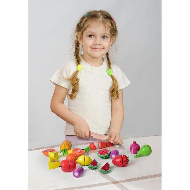 Wooden Play Food for Kids - PopFun