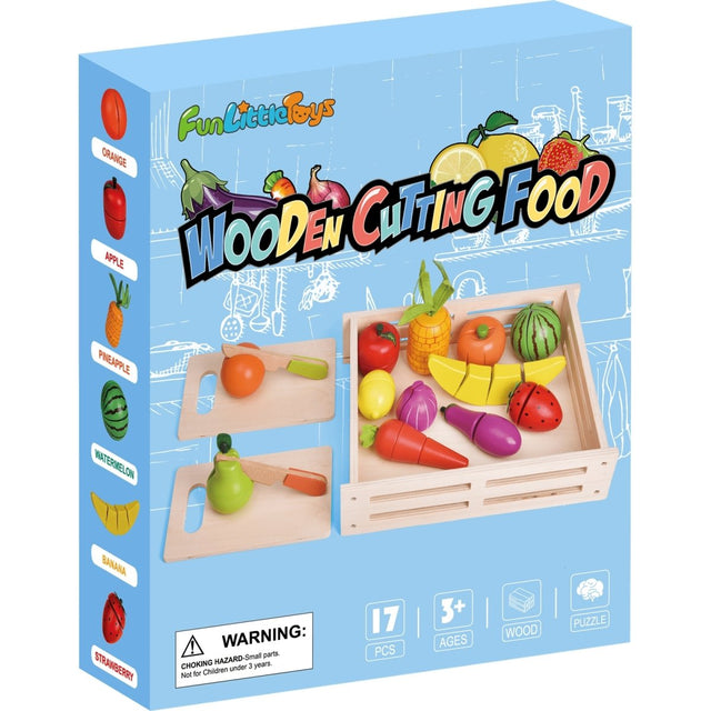 Wooden Play Food for Kids-Wholesale - PopFun