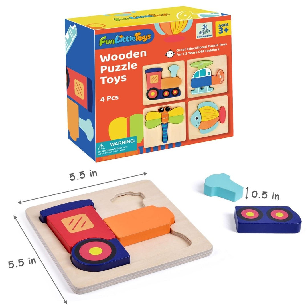 Wooden Puzzles for Toddlers | Fun Little Toys – funlittletoys